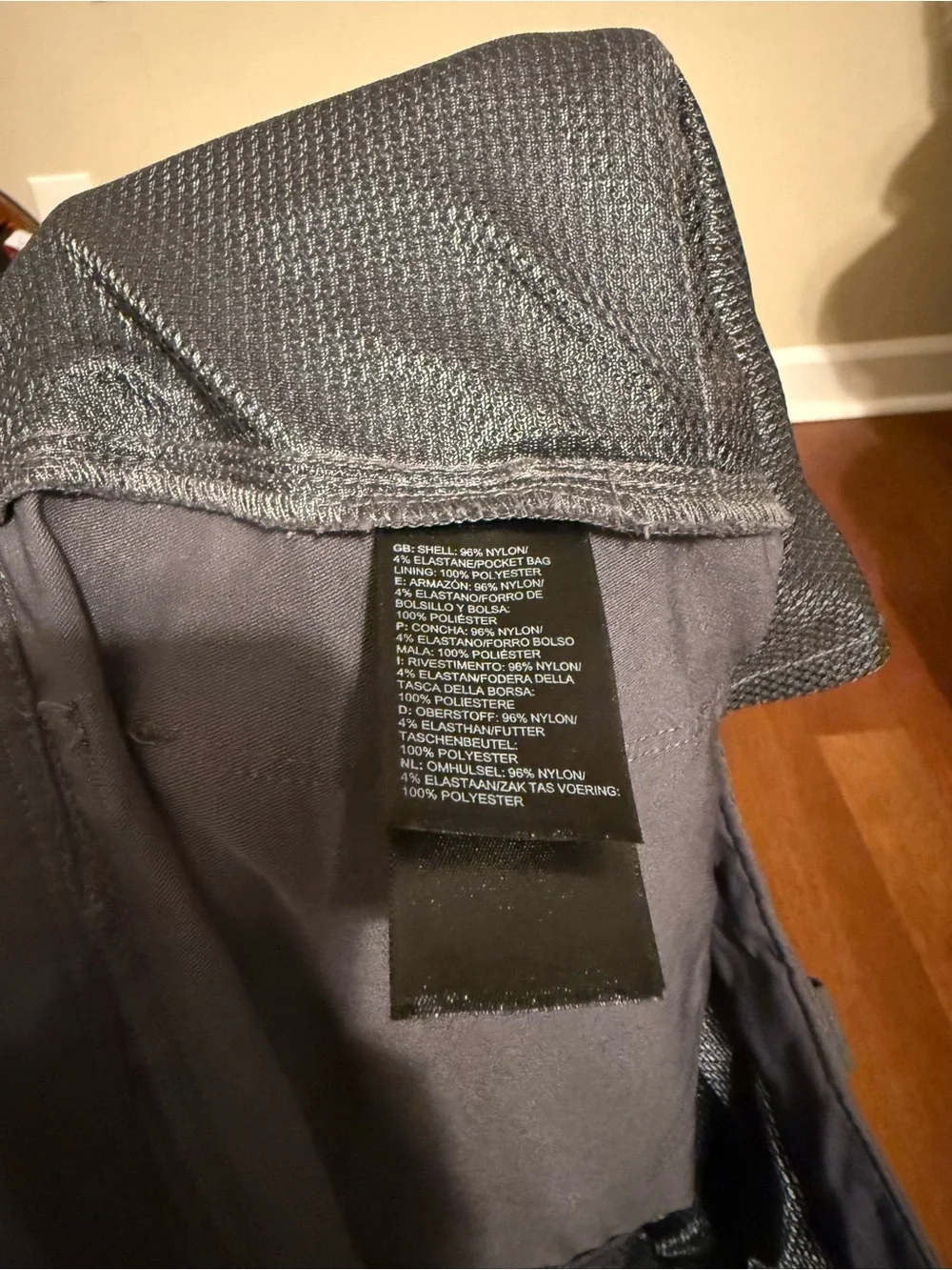 The North Face Men’s Retrac Hiking Tech Pants Grey 34 Regular Stretch NF0A33JT